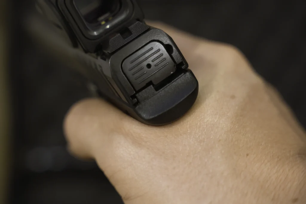 Beretta APX A1 pistoolin majavanhäntä